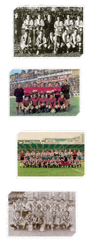 Composici�n fotos de formaciones de varios equipos